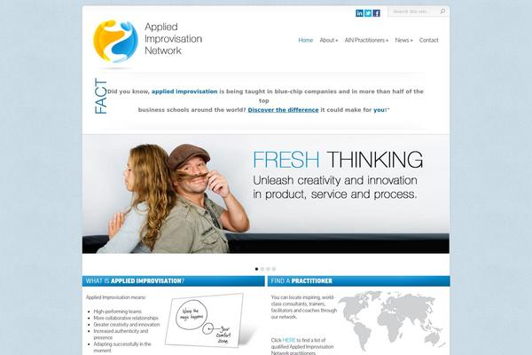 appliedimprov.com site used Chameleon