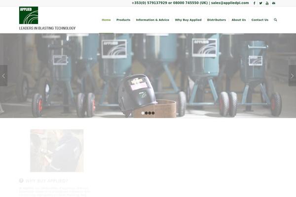 applied theme websites examples