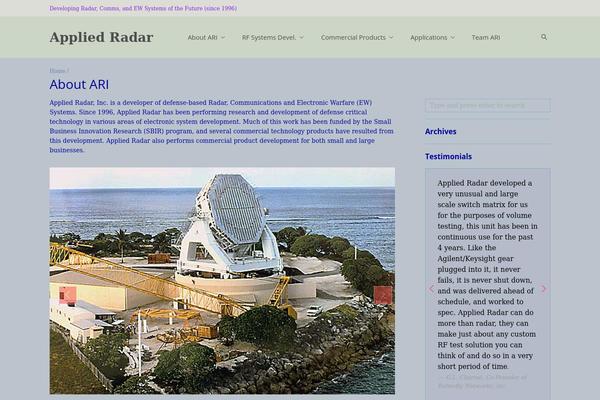 Site using Olevmedia-portfolio-2 plugin