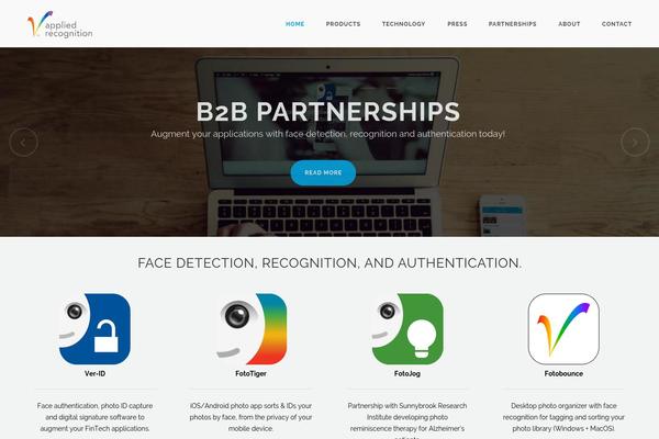 Aperio theme site design template sample