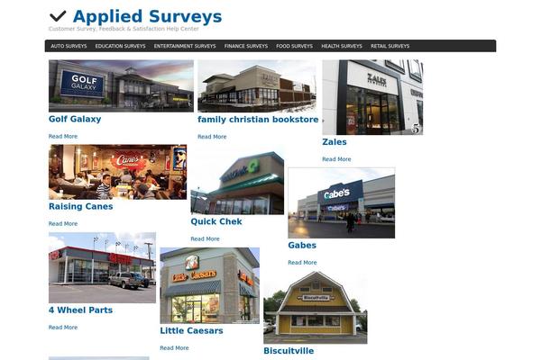 appliedsurveys.com site used Applied-surveys