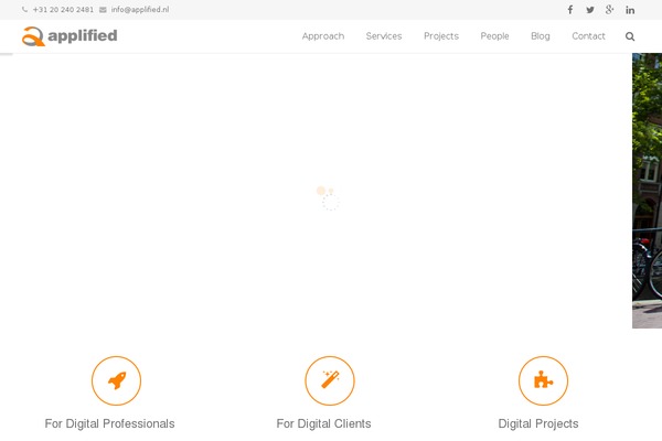 Impreza theme site design template sample