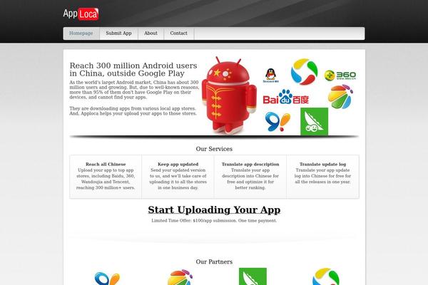 Supermassive theme site design template sample