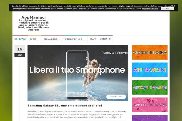 Islemag theme site design template sample