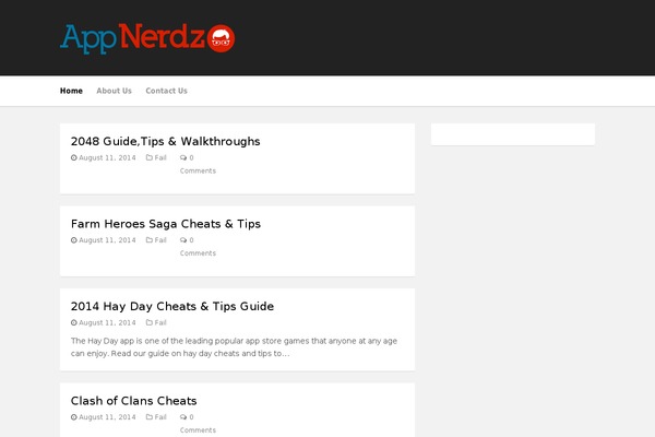 WPTuts theme site design template sample