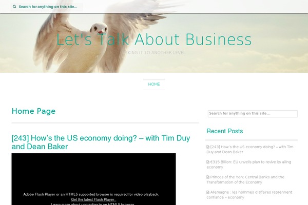 Preus theme site design template sample