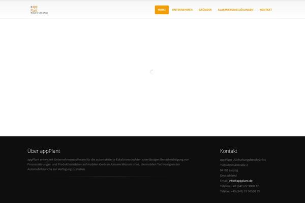 Omega theme site design template sample