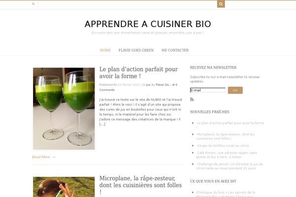 Food & Cook theme site design template sample