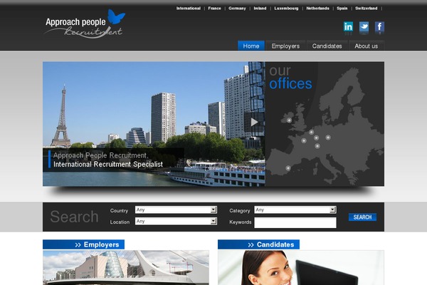 Site using Wp-jobsearch plugin