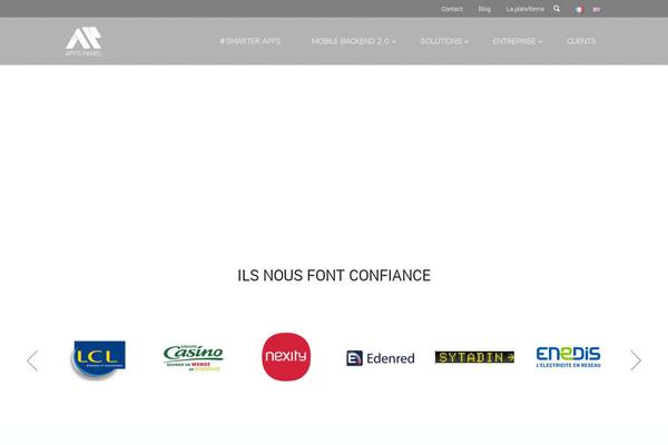 Rebound theme site design template sample