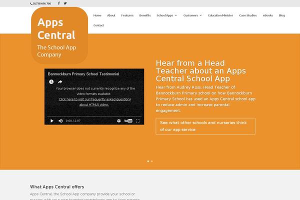 appscentral.co site used Divi13