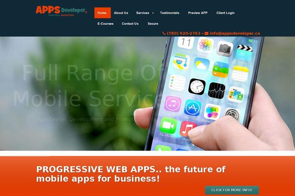 Site using Wpglow-builder plugin