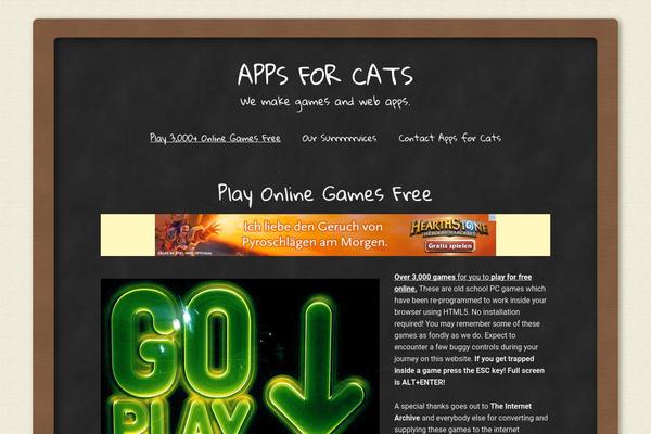 Classic Chalkboard theme site design template sample