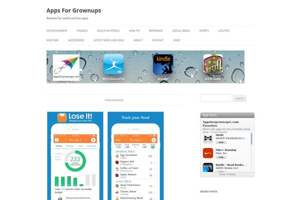 Twenty Sixteen theme site design template sample