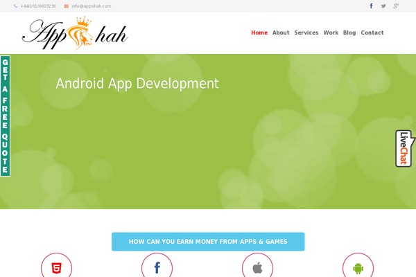 appshah.com site used Astra Child