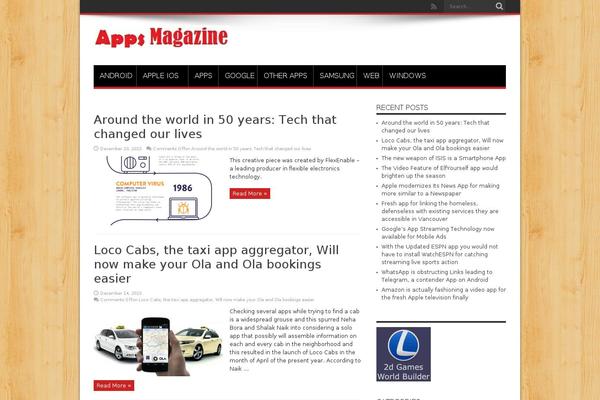 appsmagazine.net site used Jarida-goldtheme.net