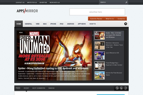 Extra theme site design template sample