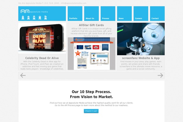 Metro theme site design template sample