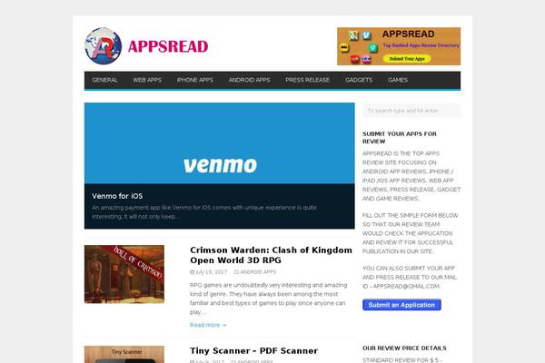 GoPress theme site design template sample