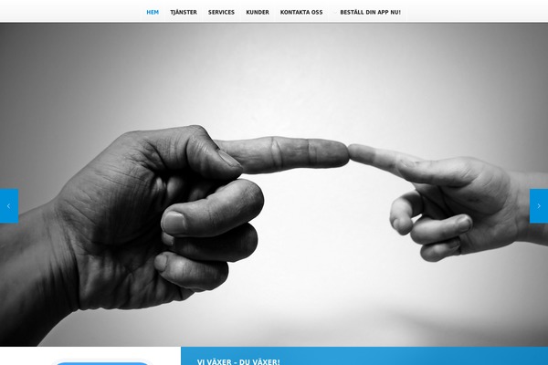 Scroller theme site design template sample