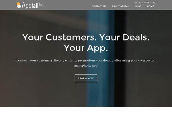 Parallax Pro theme site design template sample