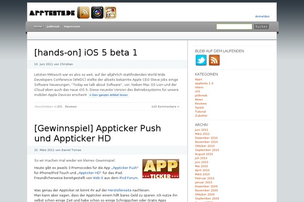 apptests.de site used Cordobo-green-park-2.0.9.502