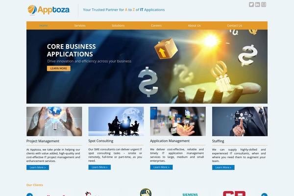 Site using Tiny carousel horizontal slider plus plugin