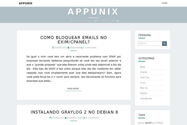 appunix.com.br site used Journalistblogily
