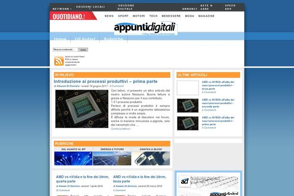 Katen-child theme site design template sample