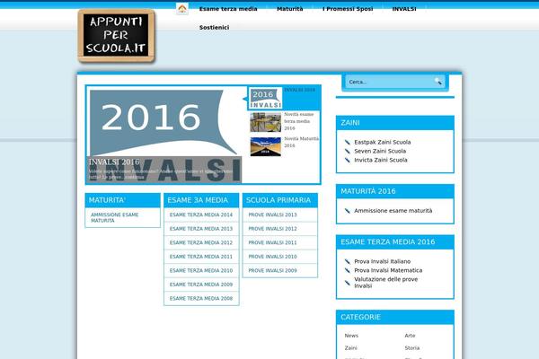 Nublu theme site design template sample