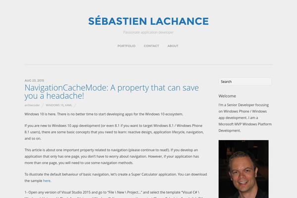 Themify Base theme site design template sample