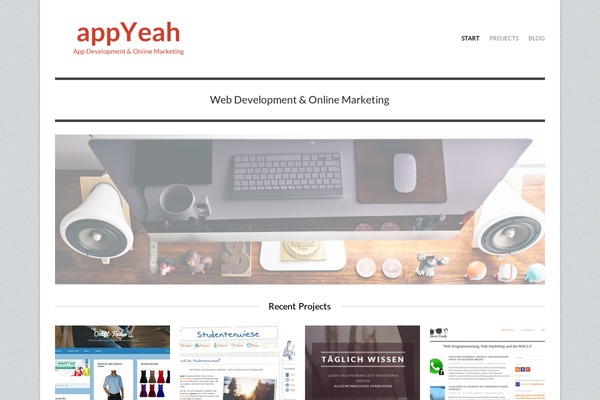 Wpex Adapt theme site design template sample