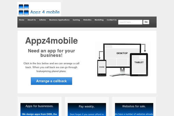 Site using Article Forge plugin