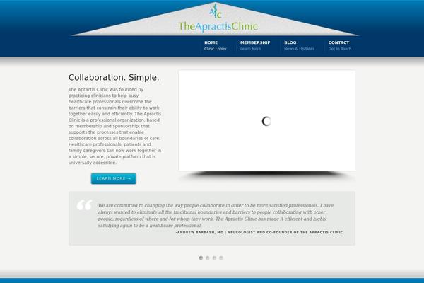 Karma theme site design template sample