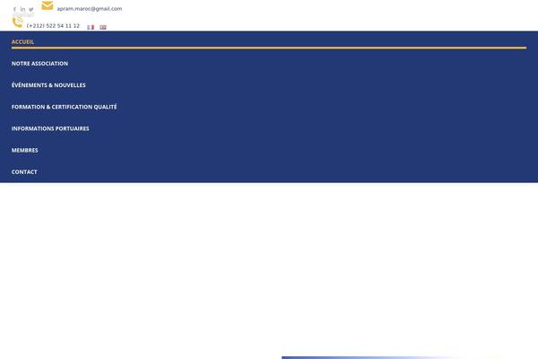 The7 theme site design template sample