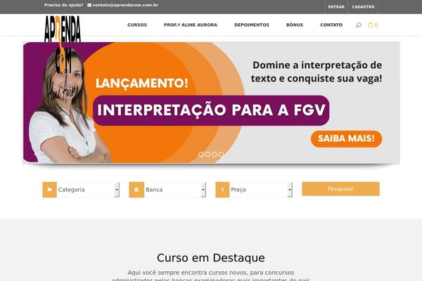 iAcademy theme site design template sample