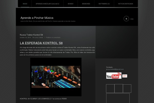 Piano Black theme site design template sample
