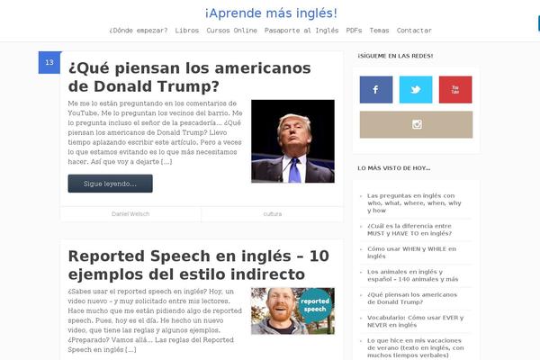 Focusblog theme site design template sample