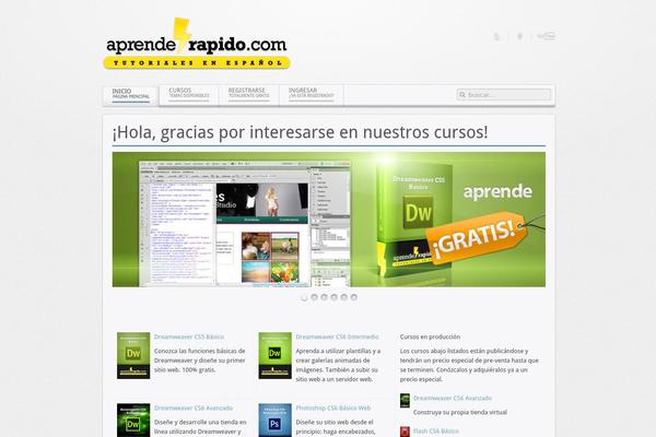 Balance theme site design template sample