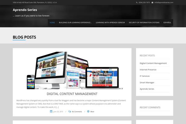aprendoseries.com site used Modality