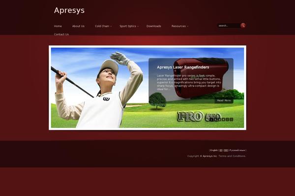 Mondeo theme site design template sample