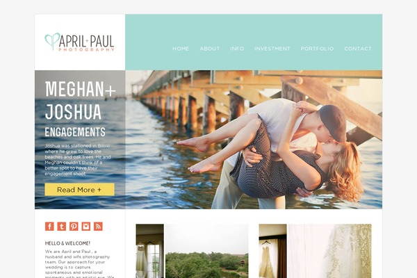 Prophoto4 theme site design template sample