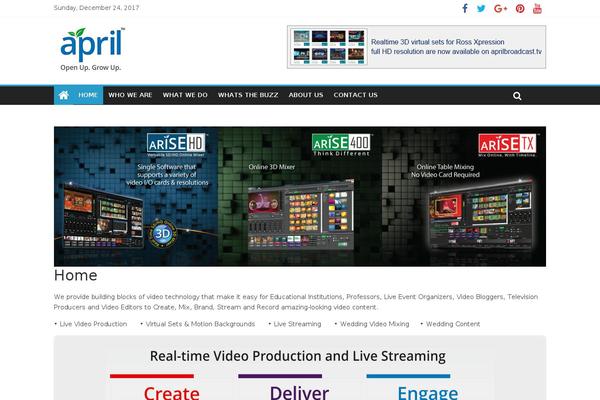 Site using Slider plugin