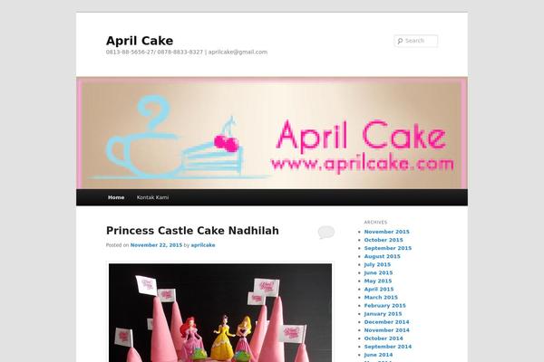 Twenty Eleven theme site design template sample