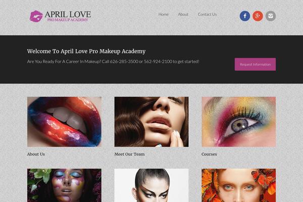Modern Portfolio Pro theme site design template sample