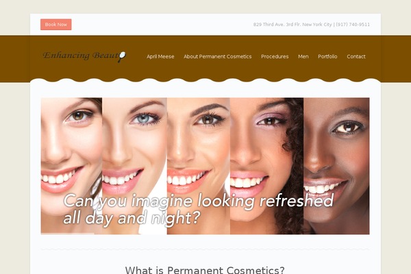 Beautypress theme site design template sample