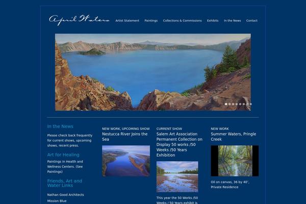 Craft theme site design template sample