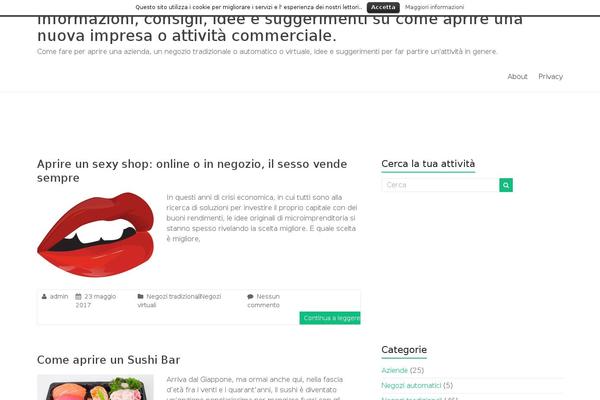 Spacious Pro theme site design template sample