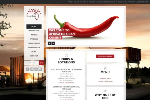 LemonChili theme site design template sample