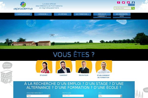 aprodema.org site used Aprodema